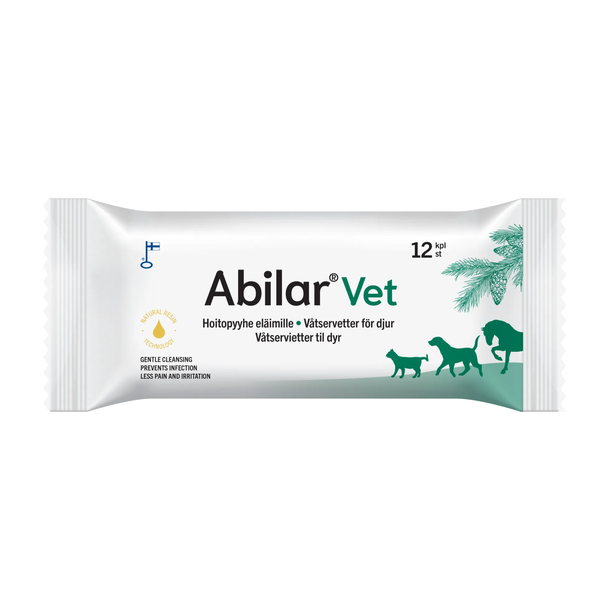 Abilar Vet Hoitopyyhe eläimille