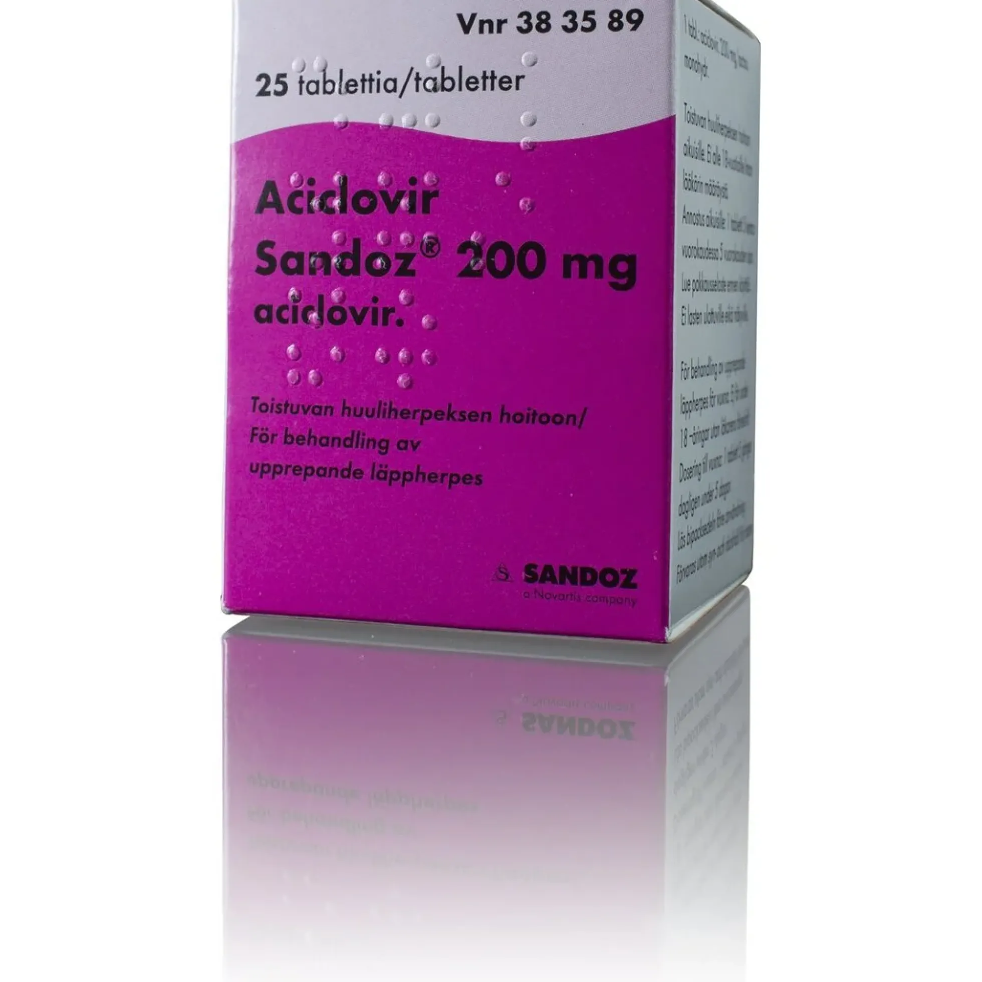 Aciclovir Sandoz 200 mg