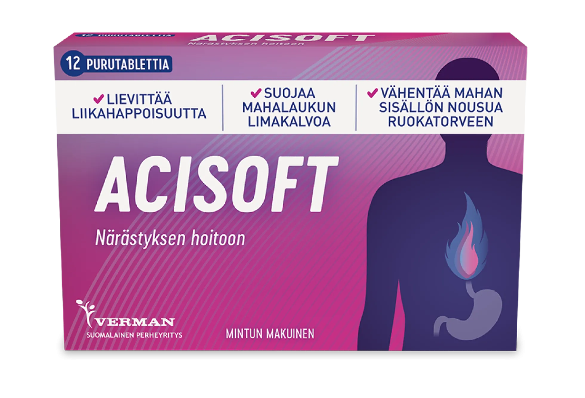 ACISOFT PURUTABL 12 kpl