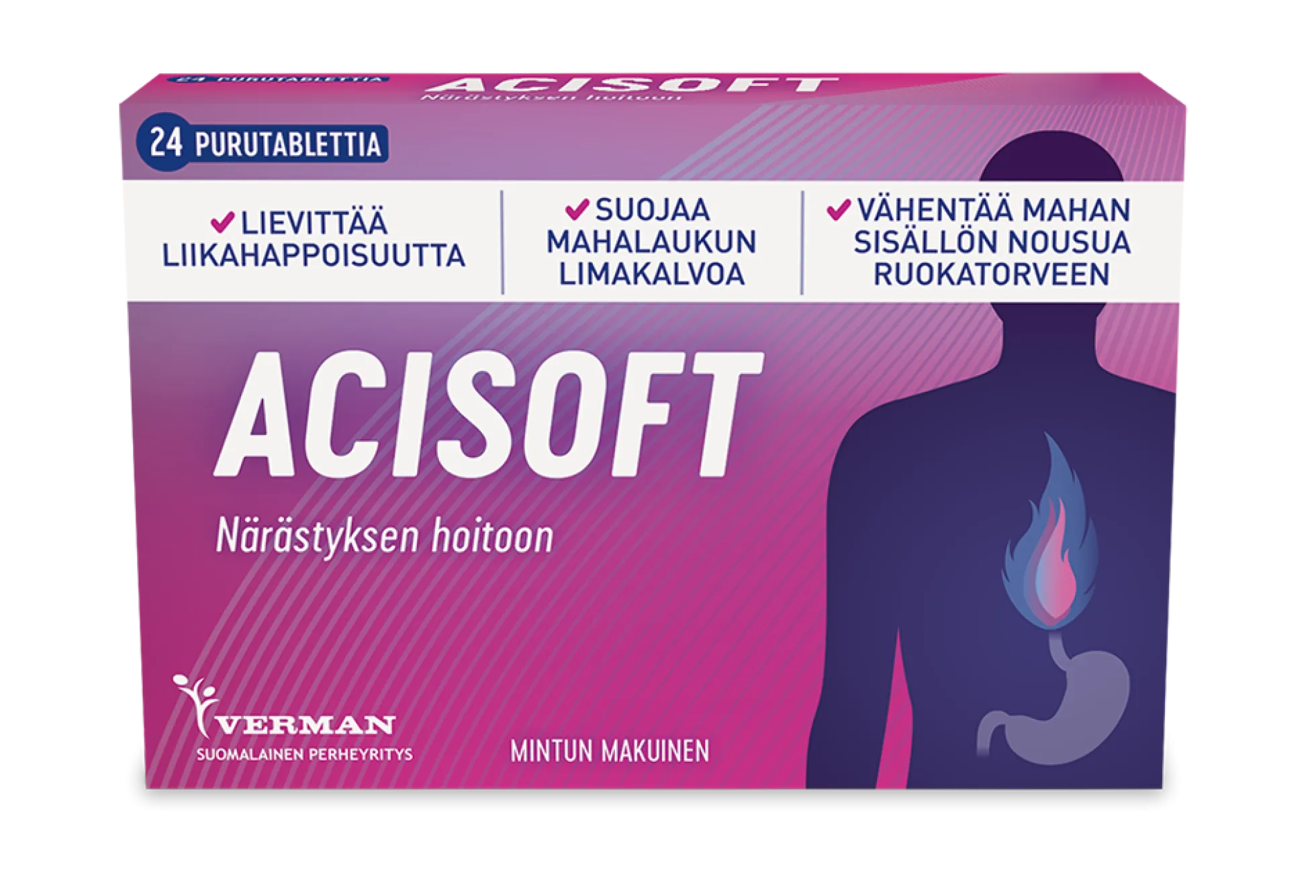 ACISOFT PURUTABL 24 kpl