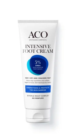ACO Body Intensive Foot Cream täyteläinen ja pehmentävä jalkavoide 100 ml