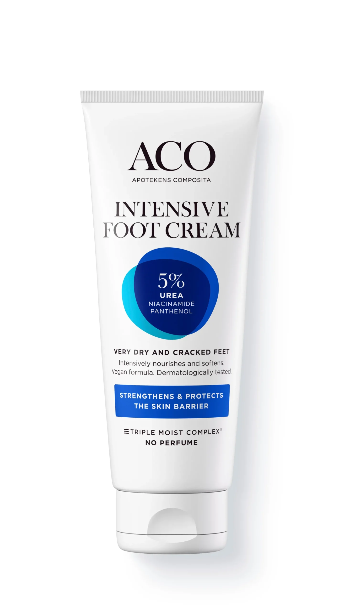 ACO Body Intensive Foot Cream täyteläinen ja pehmentävä jalkavoide 100 ml