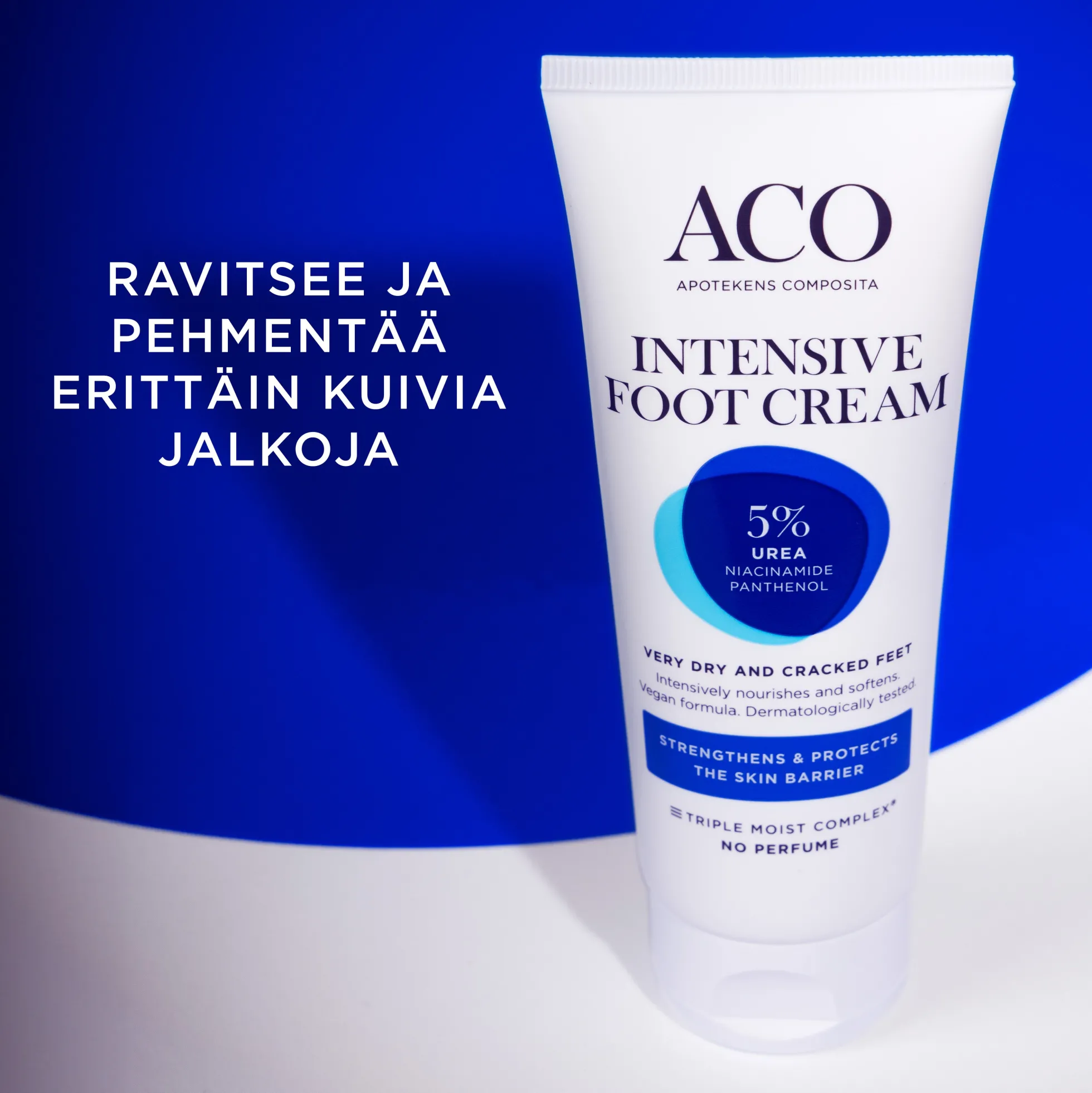 ACO Body Intensive Foot Cream täyteläinen ja pehmentävä jalkavoide 100 ml