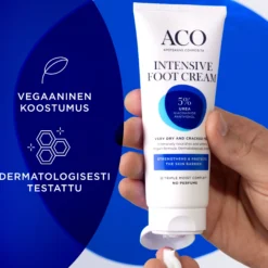 ACO Body Intensive Foot Cream täyteläinen ja pehmentävä jalkavoide 100 ml