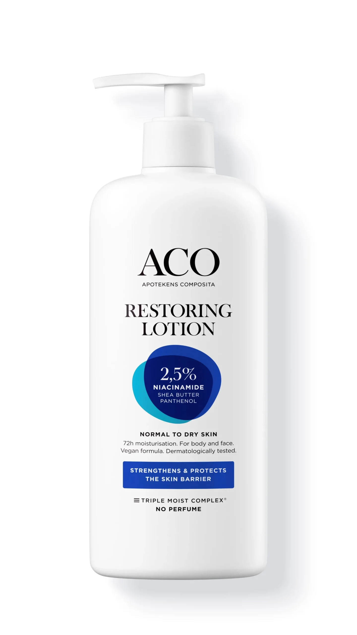ACO Body Restoring Lotion kevyt ja tehokosteuttava vartalovoide 300 ml