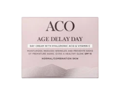 ACO Face Age Delay Day Cream Normal Skin SPF15 päivävoide normaalille iholle ikääntymisen merkkeihin