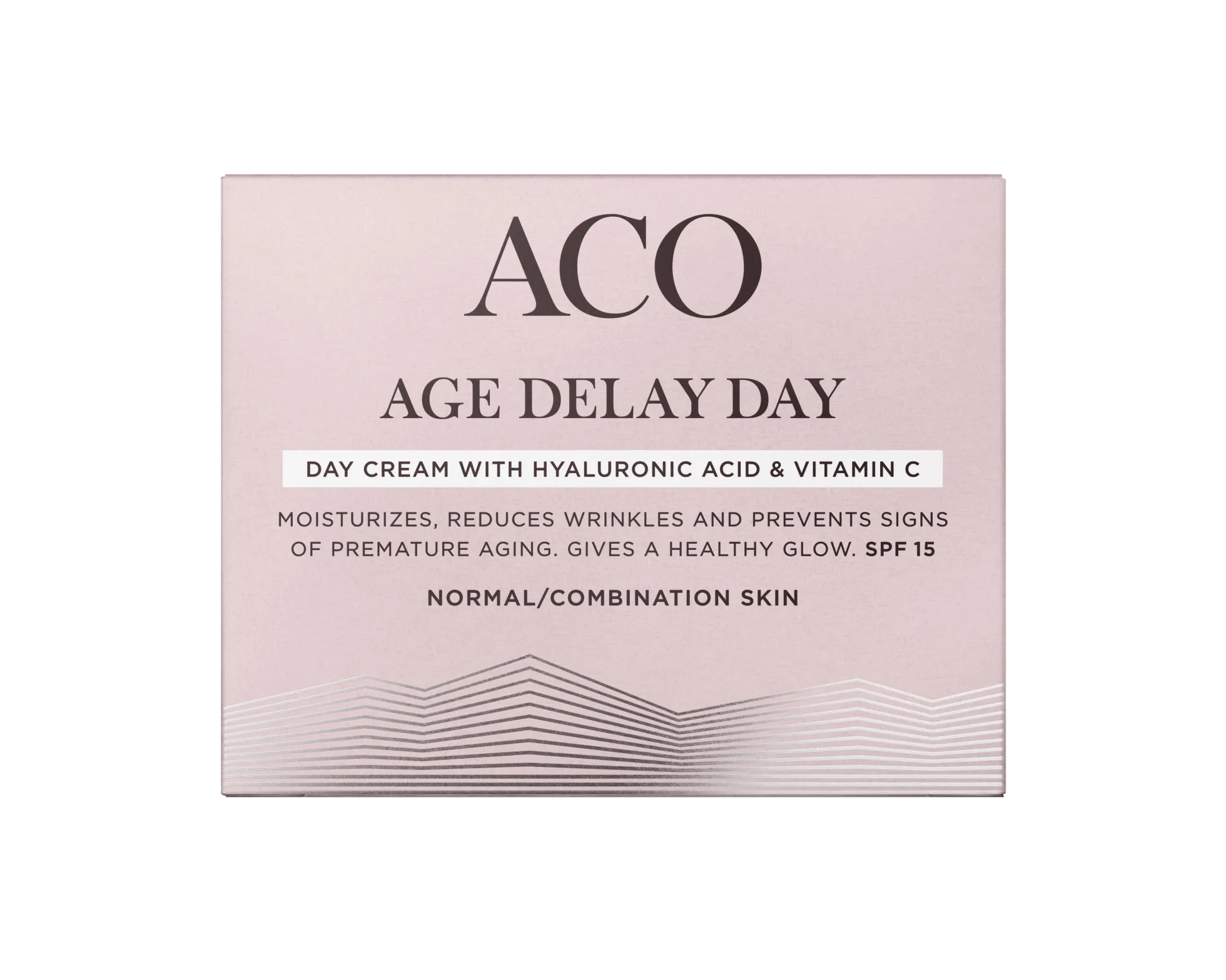 ACO Face Age Delay Day Cream Normal Skin SPF15 päivävoide normaalille iholle ikääntymisen merkkeihin