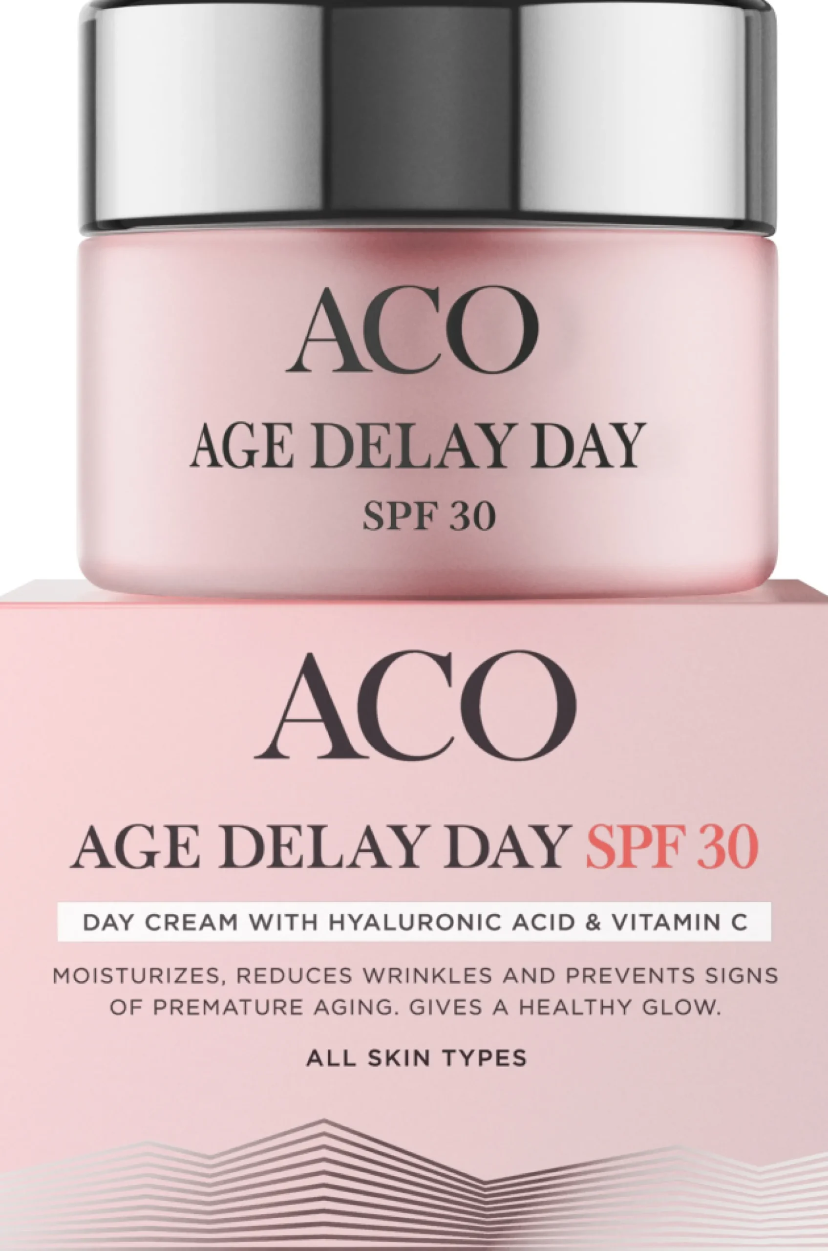 ACO Face Age Delay Day Cream SPF30 päivävoide UV-suojalla ikääntymisen merkkeihin 50 ml