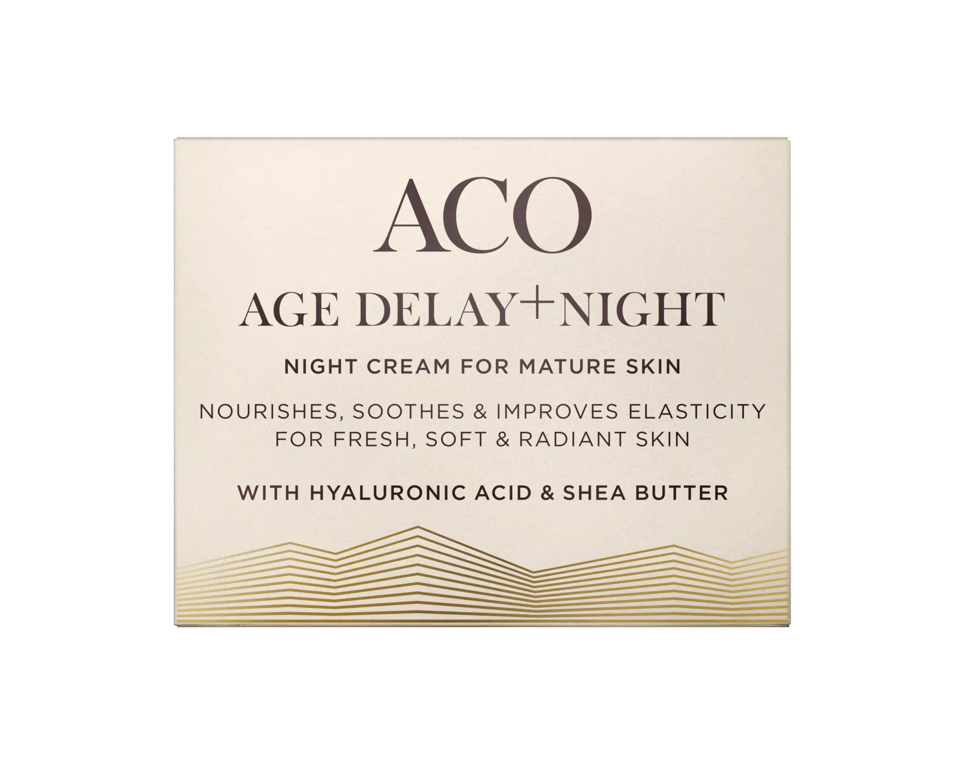 ACO Face Age Delay+ Night Cream täyteläinen yövoide aikuiselle iholle