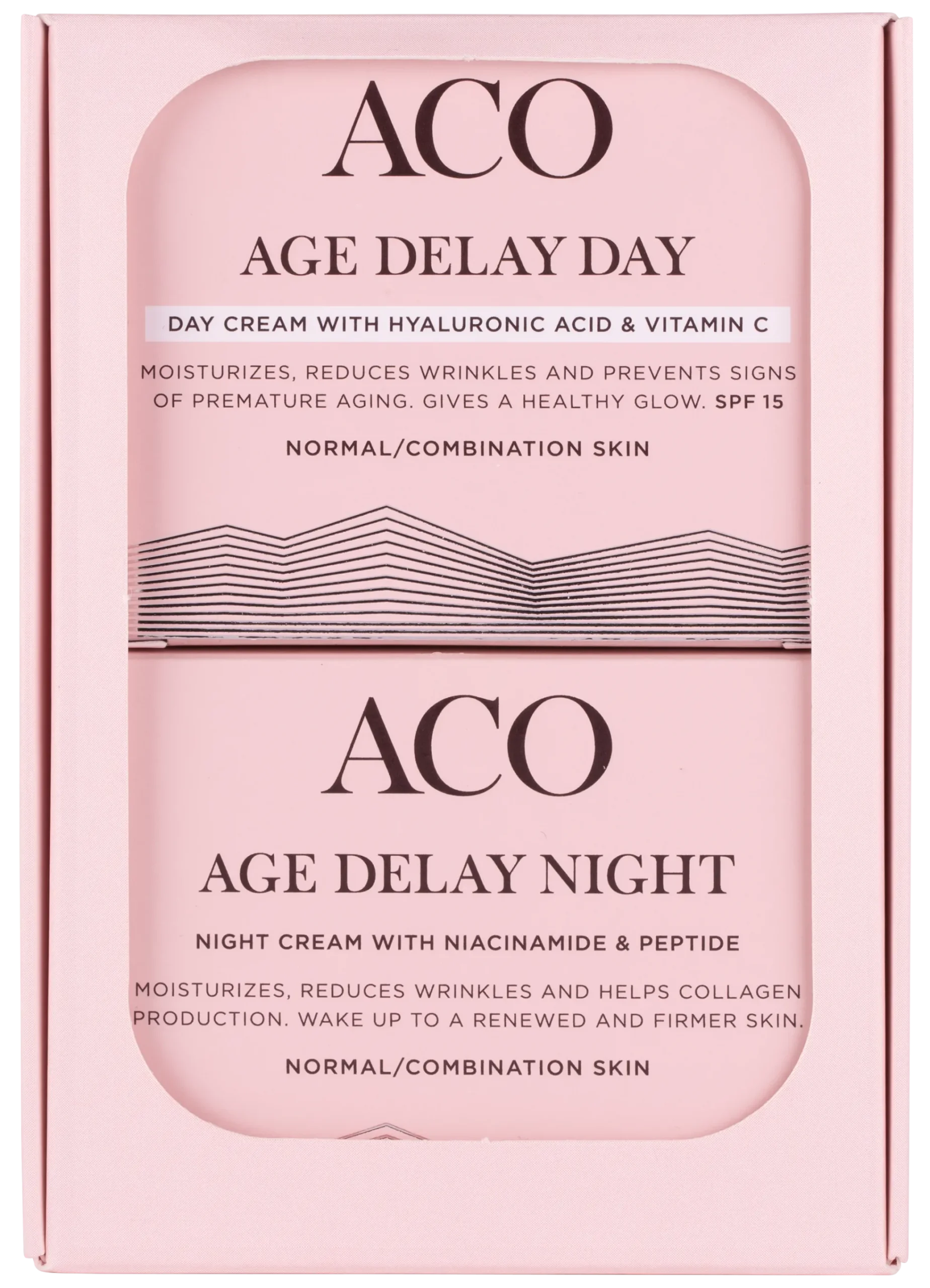 ACO Face Age Delay Normal Skin-lahjapakkaus