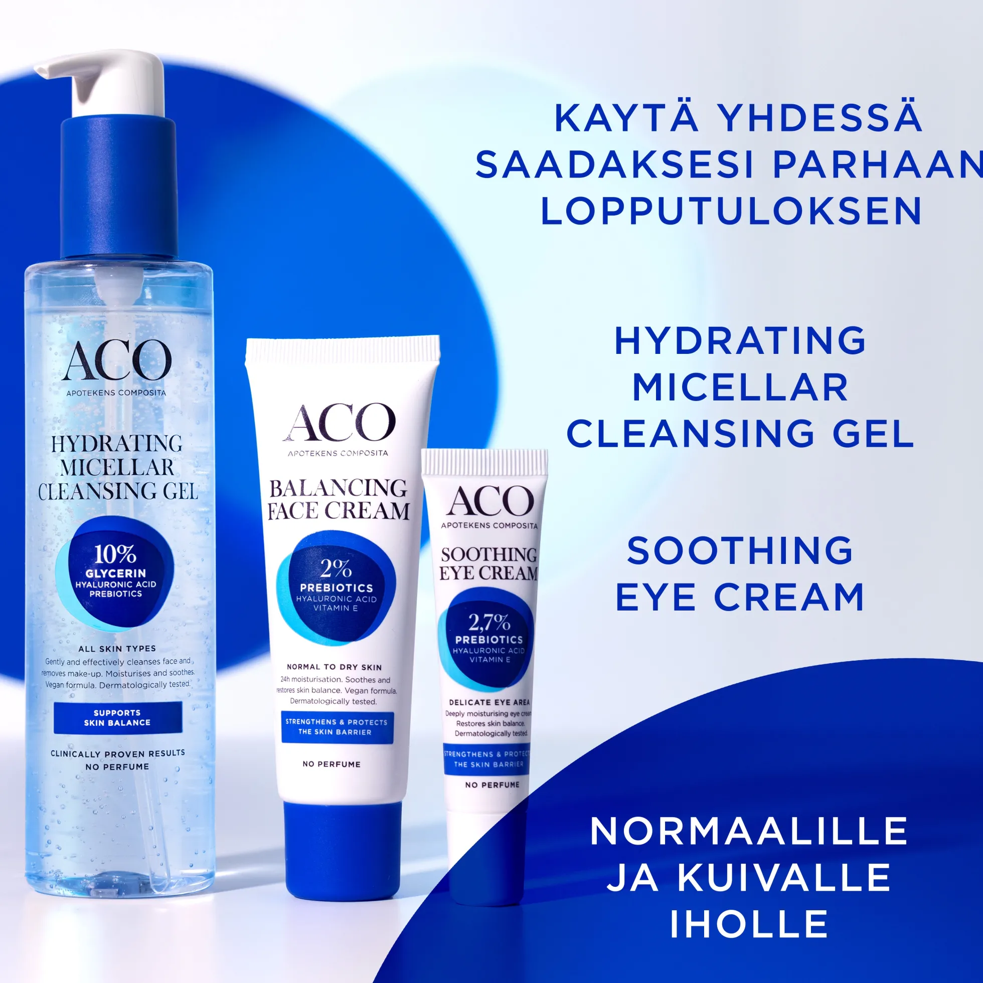 ACO Face Balancing Face Cream vahvistava ja rauhoittava kasvovoide 50 ml