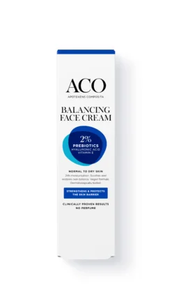 ACO Face Balancing Face Cream vahvistava ja rauhoittava kasvovoide 50 ml