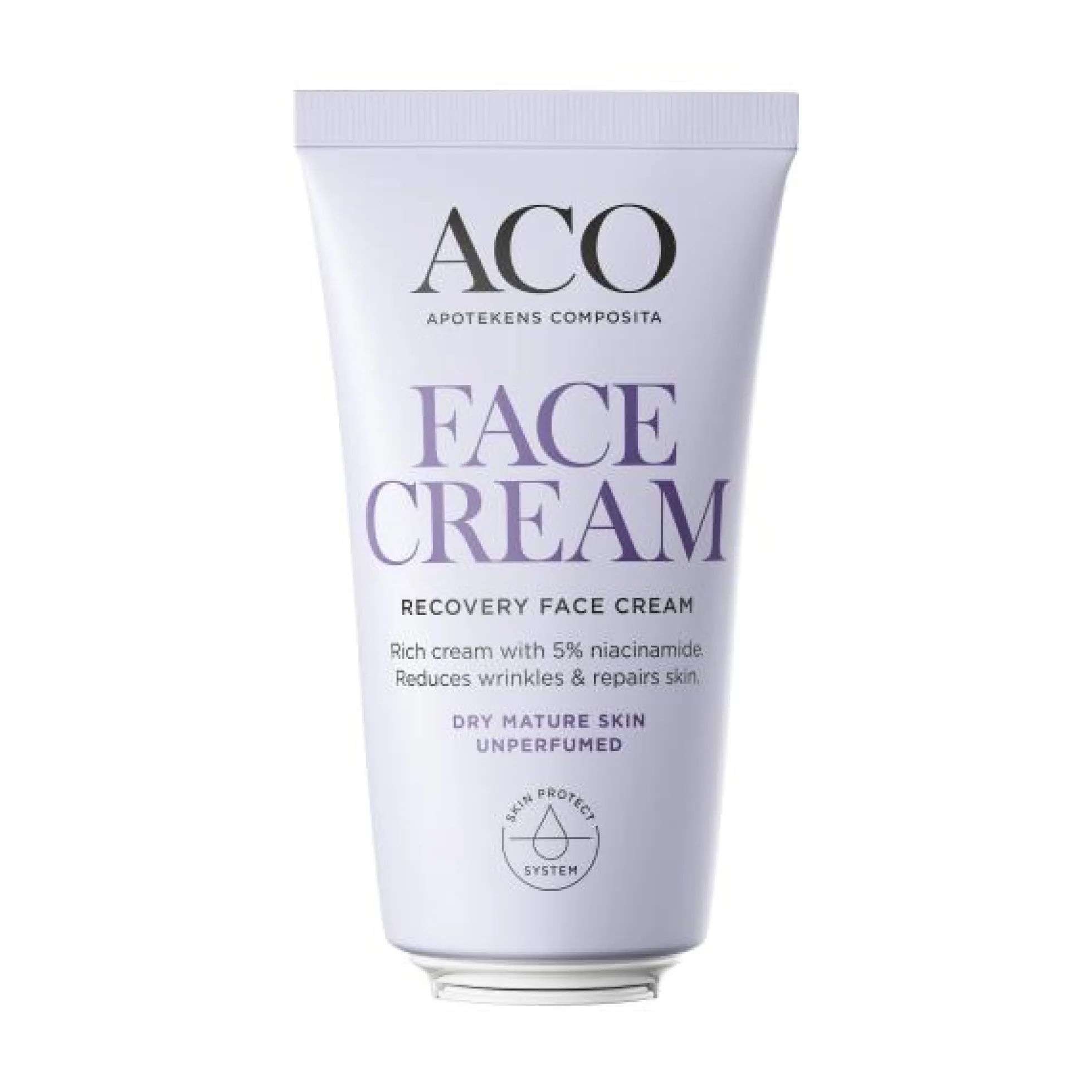 ACO Face DC Anti Age Recovery Cream täyteläinen kasvovoide aikuiselle iholle 50 ml hajusteeton