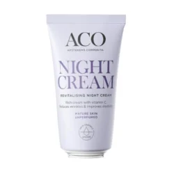 ACO Face DC Anti Age Revitalising Night Cream yövoide aikuiselle iholle 50 ml hajusteeton