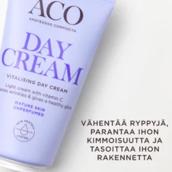 ACO Face DC Anti Age Vitalising Day Cream päivävoide aikuiselle iholle 50 ml hajusteeton