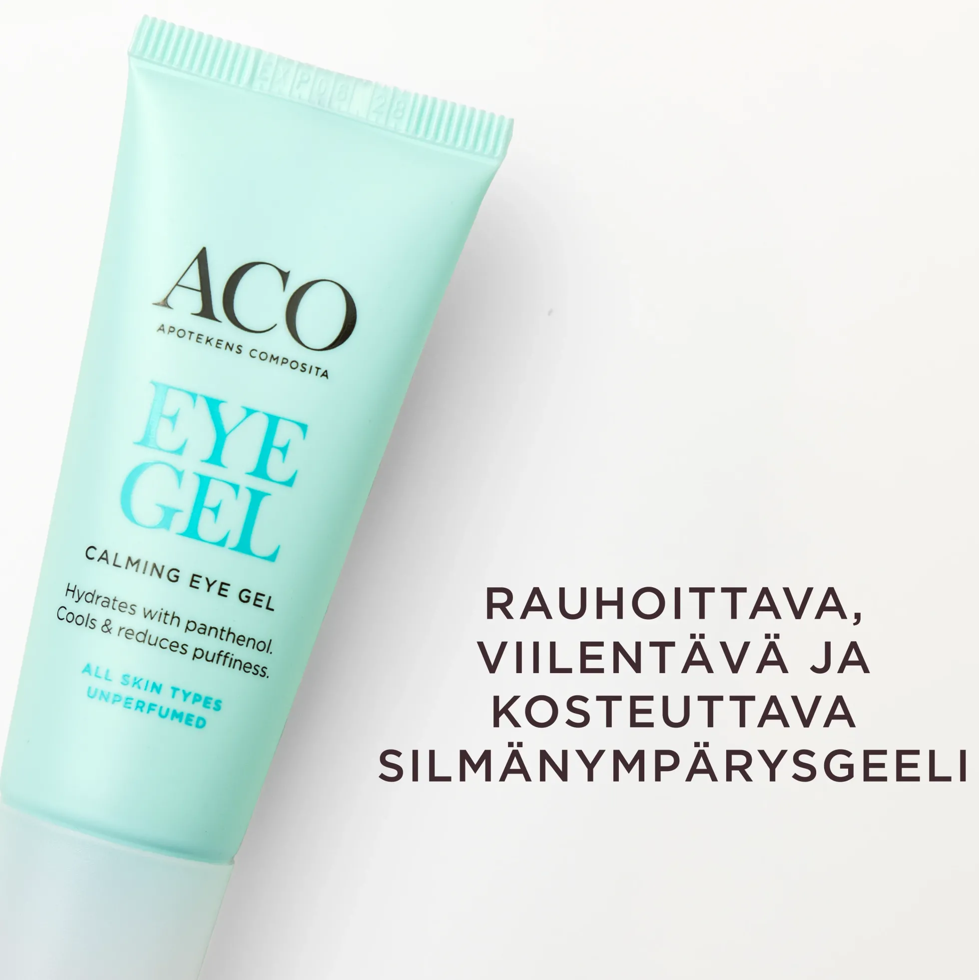 ACO Face DC Calming Eye Gel viilentävä silmänympärysgeeli 20ml hajusteeton