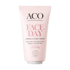 ACO Face DC Caring 3+3 Day Cream ravitseva päivävoide kuivalle iholle 50 ml hajusteeton