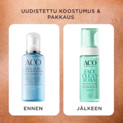 ACO Face DC Exfoliating Cleansing Foam syväpuhdistava puhdistusvaahto 150 ml Hajusteeton