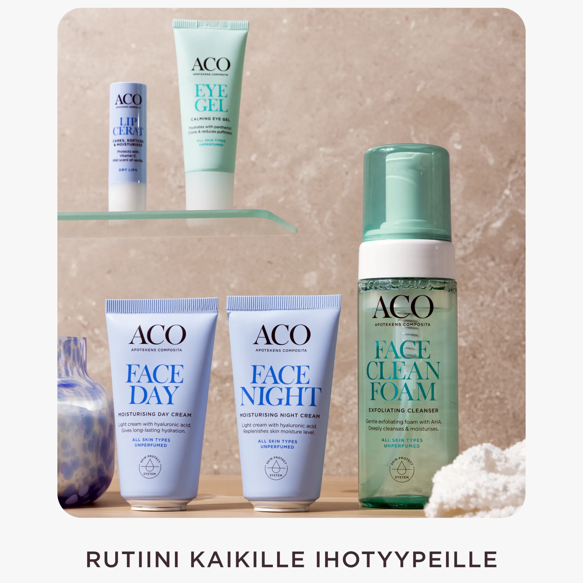 ACO Face DC Exfoliating Cleansing Foam syväpuhdistava puhdistusvaahto 150 ml Hajusteeton