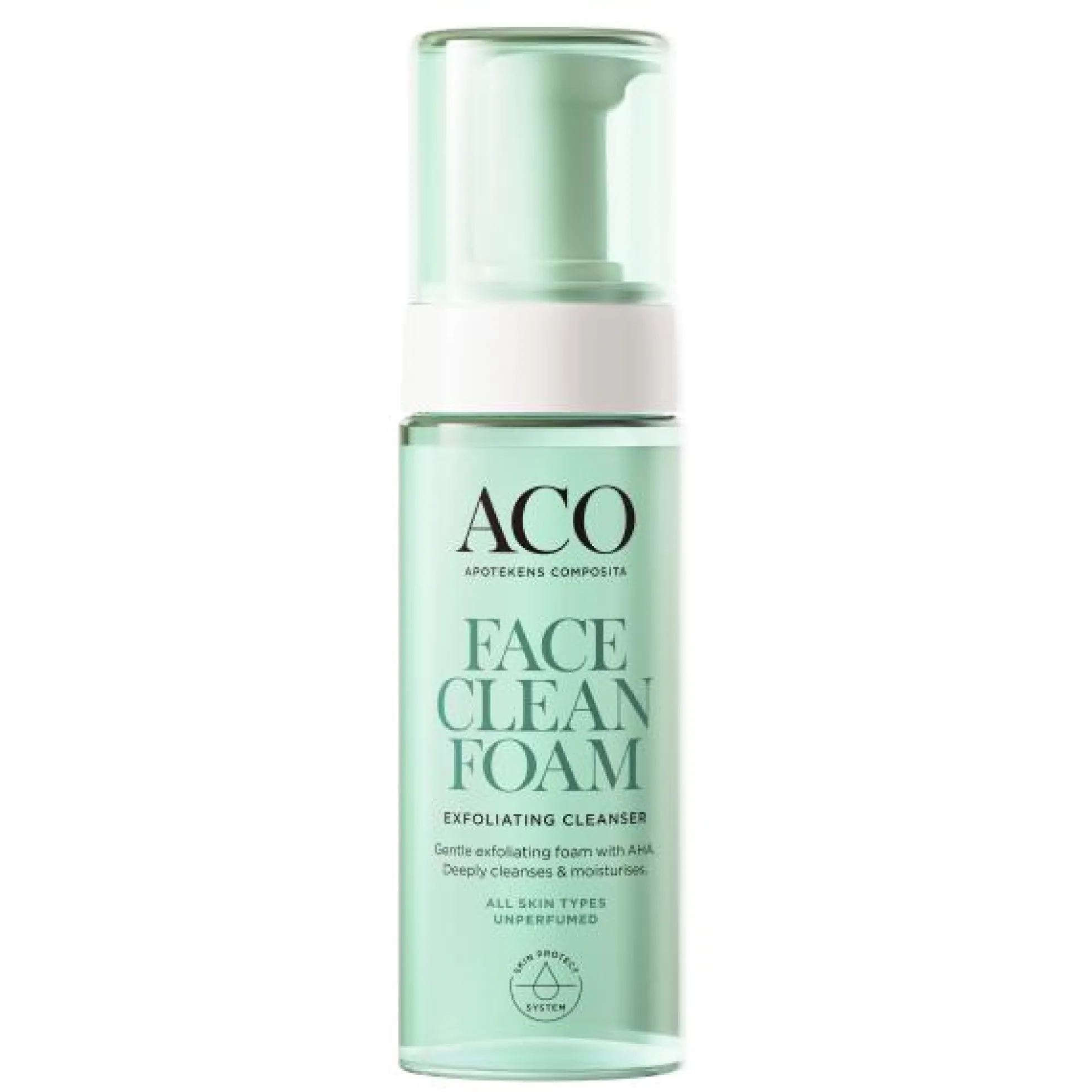 ACO Face DC Exfoliating Cleansing Foam syväpuhdistava puhdistusvaahto 150 ml Hajusteeton