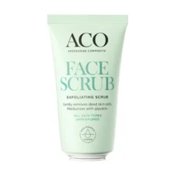 ACO Face DC Exfoliating Gentle Scrub hellävarainen kuorintavoide kasvoille 50 ml hajusteeton