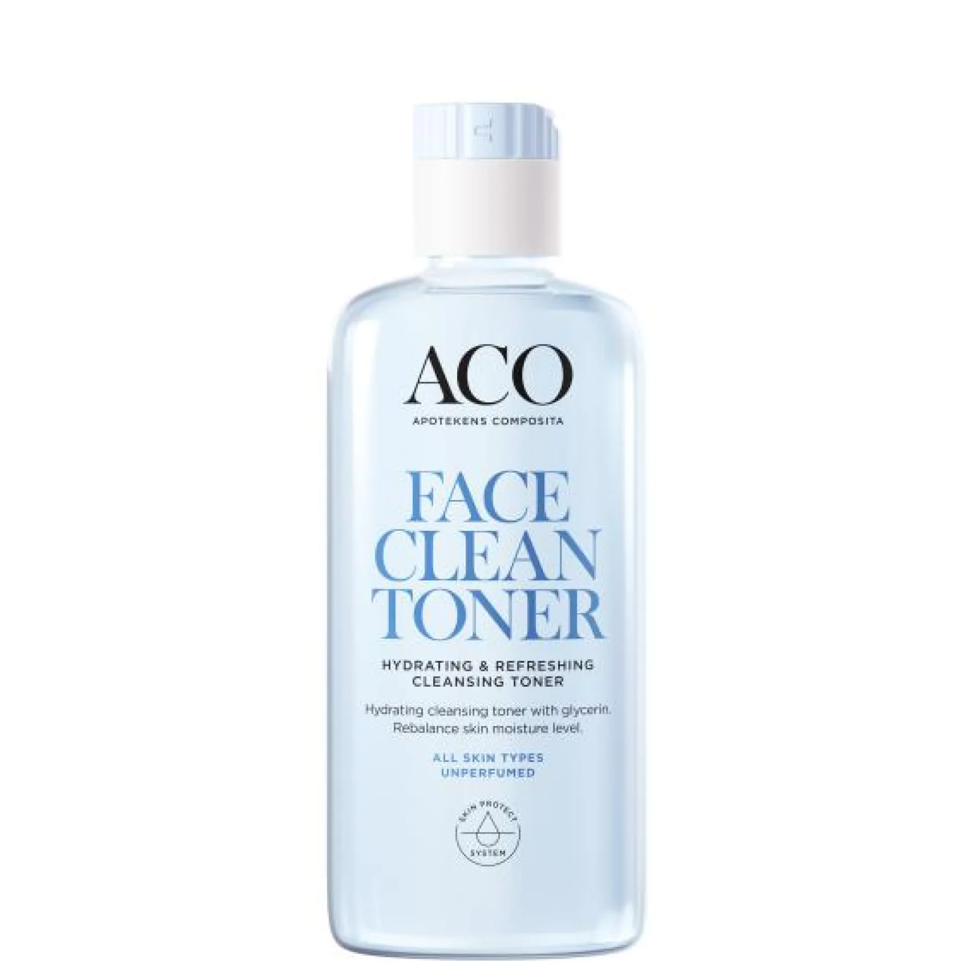 ACO Face DC Hydrating & Refreshing Toner kosteuttava kasvovesi 200 ml hajusteeton