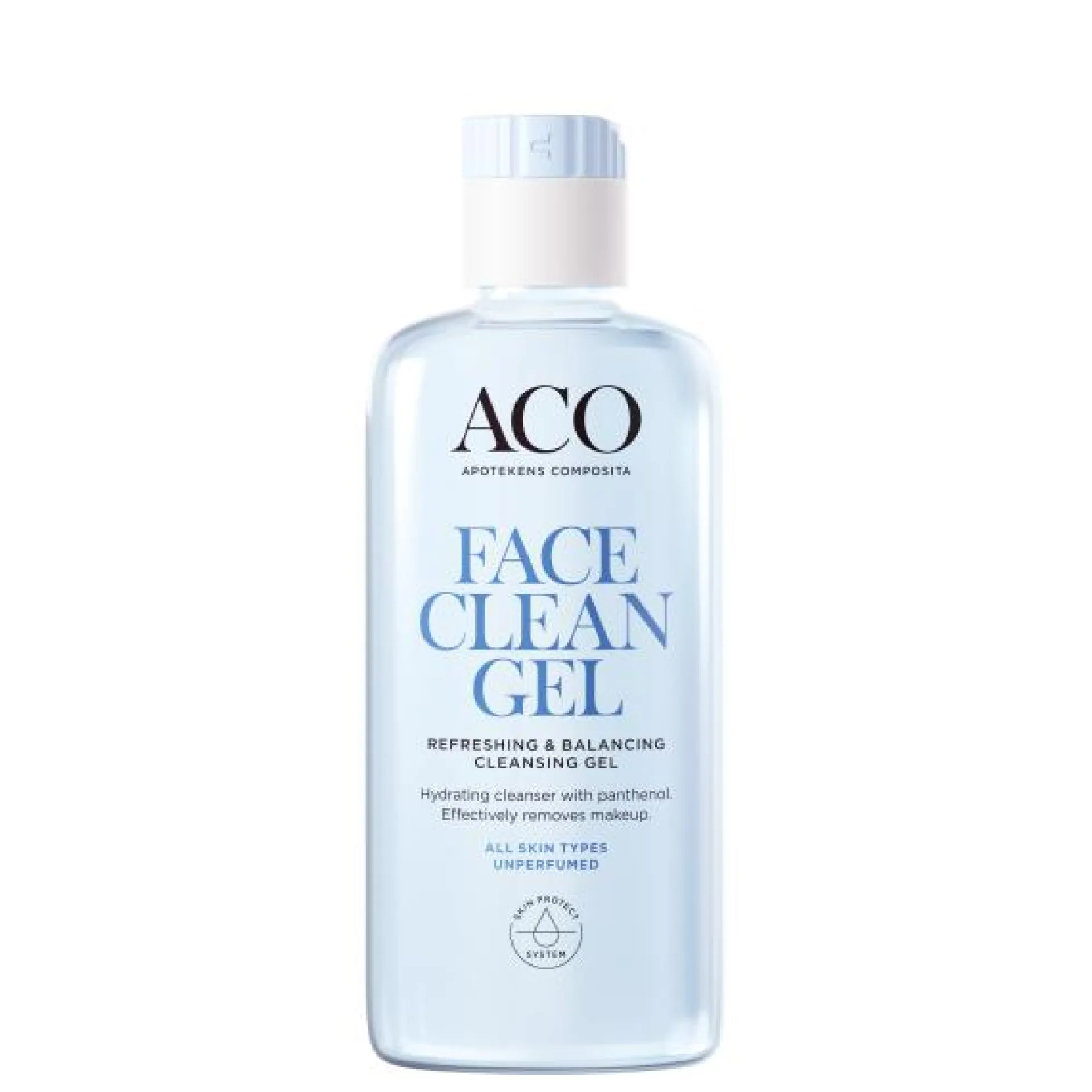 ACO Face DC Refreshing & Balancing Cleansing Gel hellävarainen puhdistusgeeli kasvoille 200 ml hajusteeton