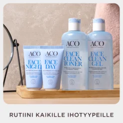 ACO Face DC Refreshing & Balancing Cleansing Gel hellävarainen puhdistusgeeli kasvoille 200 ml hajusteeton