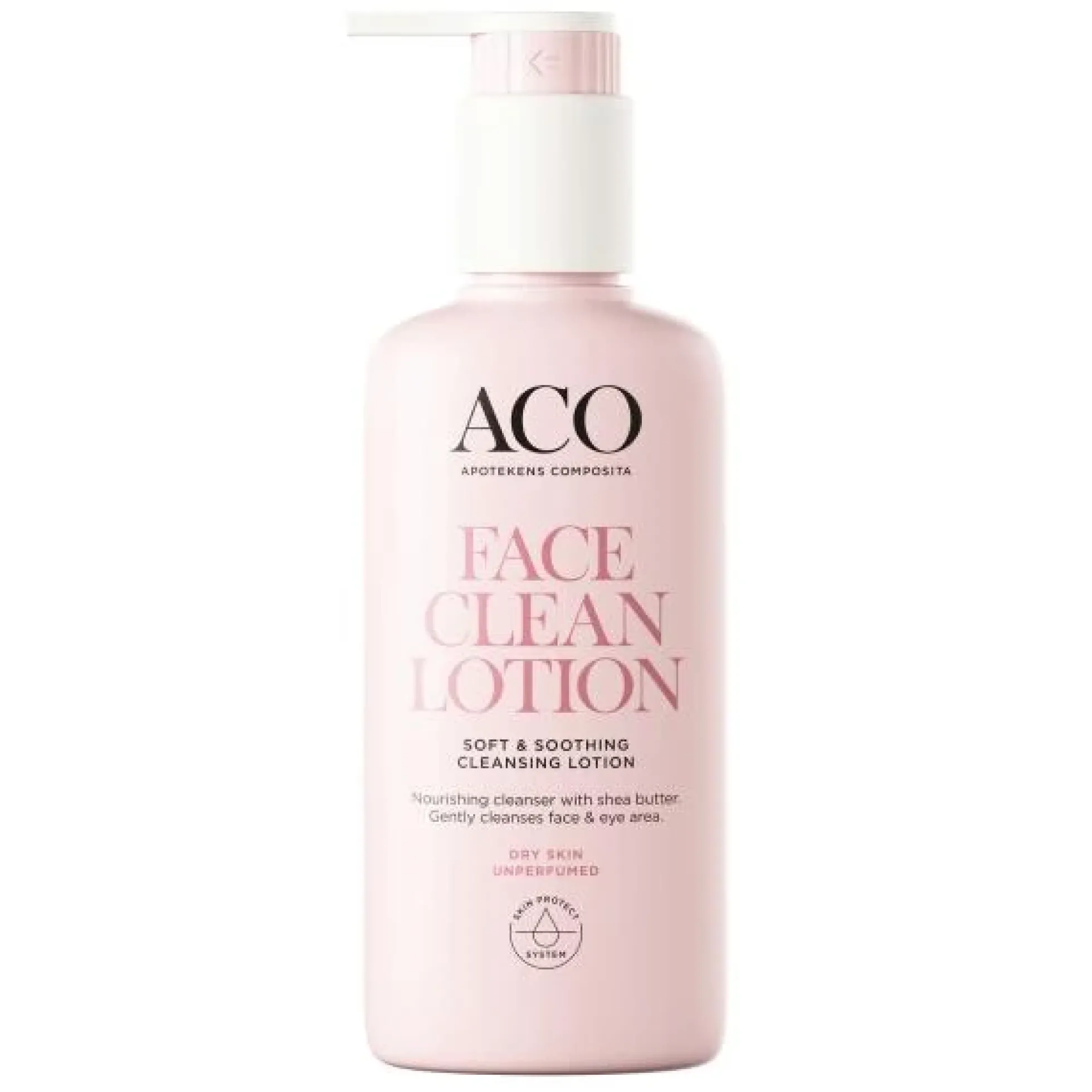 ACO Face DC Soft & Soothing Cleansing Lotion hellävarainen puhdistusemulsio 200 ml hajusteeton