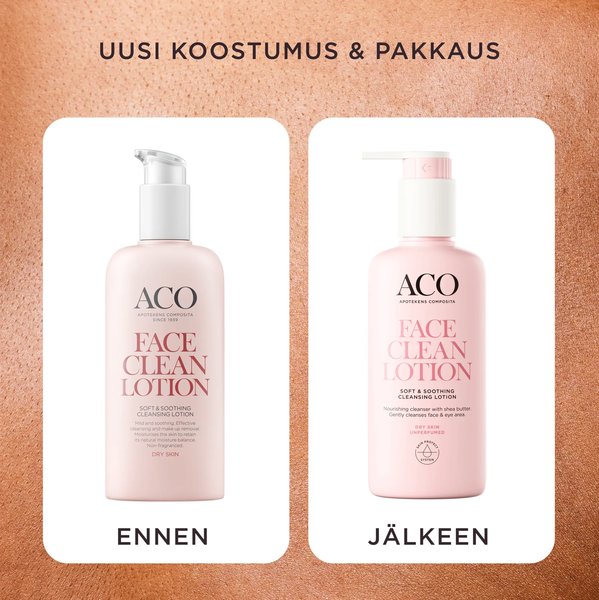 ACO Face DC Soft & Soothing Cleansing Lotion hellävarainen puhdistusemulsio 200 ml hajusteeton
