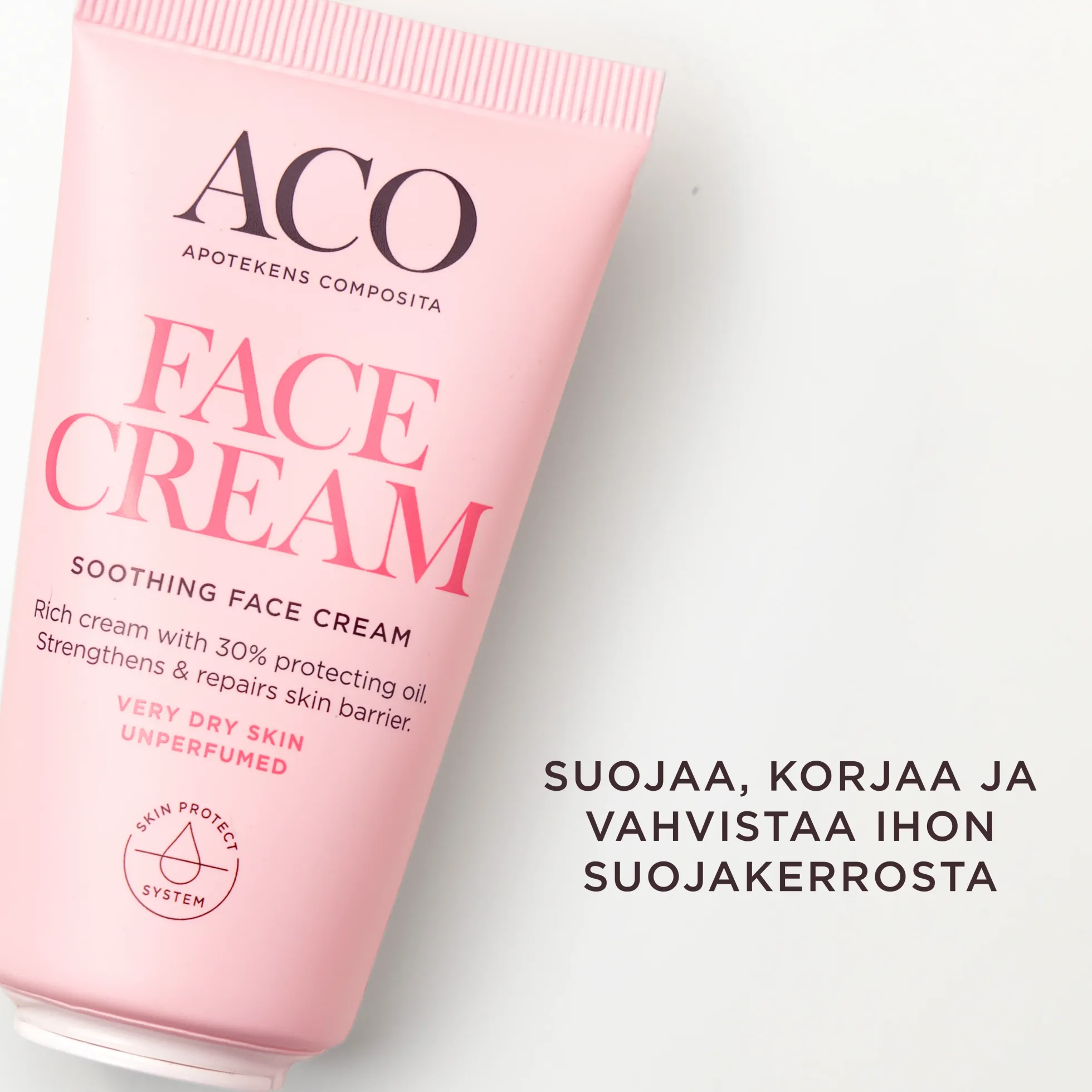 ACO Face DC Soothing Cream rauhoittava kasvovoide kuivalle iholle 50 ml hajusteeton