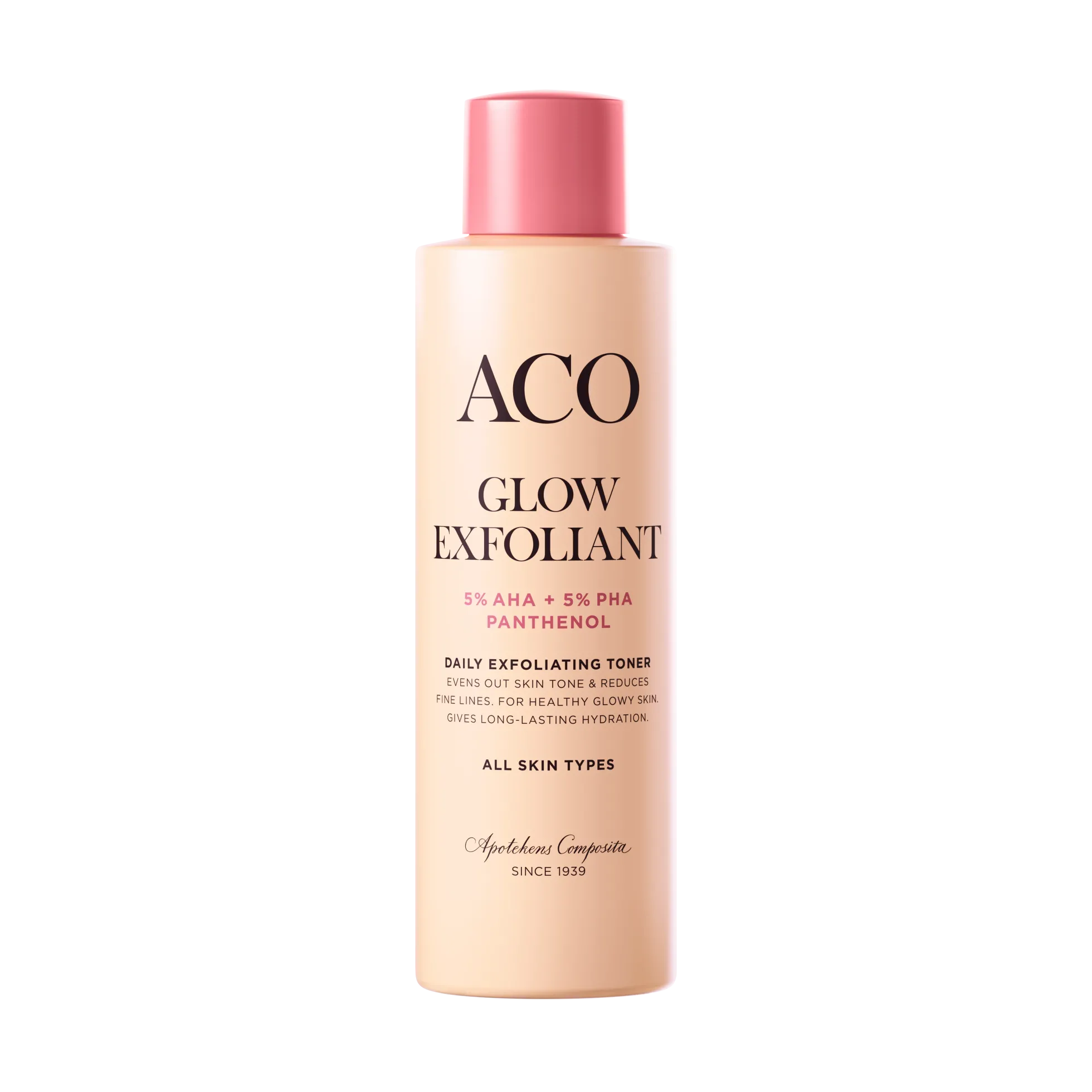 ACO Face Glow Exfoliant Toner hehkua antava kuoriva hoitovesi 150 ml