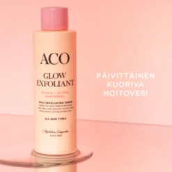 ACO Face Glow Exfoliant Toner hehkua antava kuoriva hoitovesi 150 ml