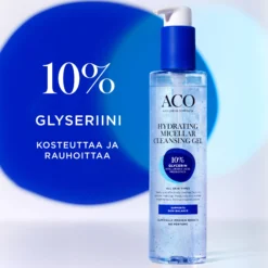 ACO Face Hydrating Micellar Cleansing Gel puhdistusgeeli herkälle iholle 200 ml