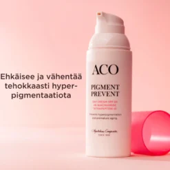 ACO Face Pigment Prevent Day Cream SPF50 pigmenttimuutoksia ehkäisevä päivävoide 50 ml