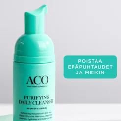 ACO Face Purifying Daily Cleanser kevyesti kuoriva puhdistusvaahto 150 ml