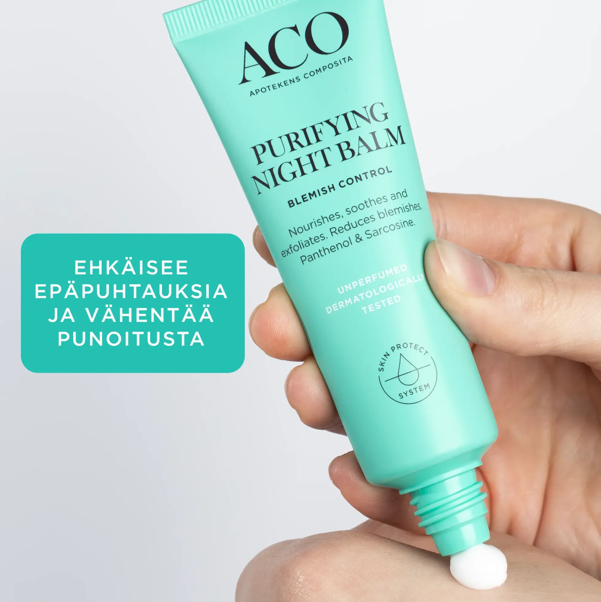 ACO Face Purifying Night Balm yövoide epäpuhtaalle iholle 50 ml