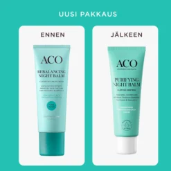 ACO Face Purifying Night Balm yövoide epäpuhtaalle iholle 50 ml