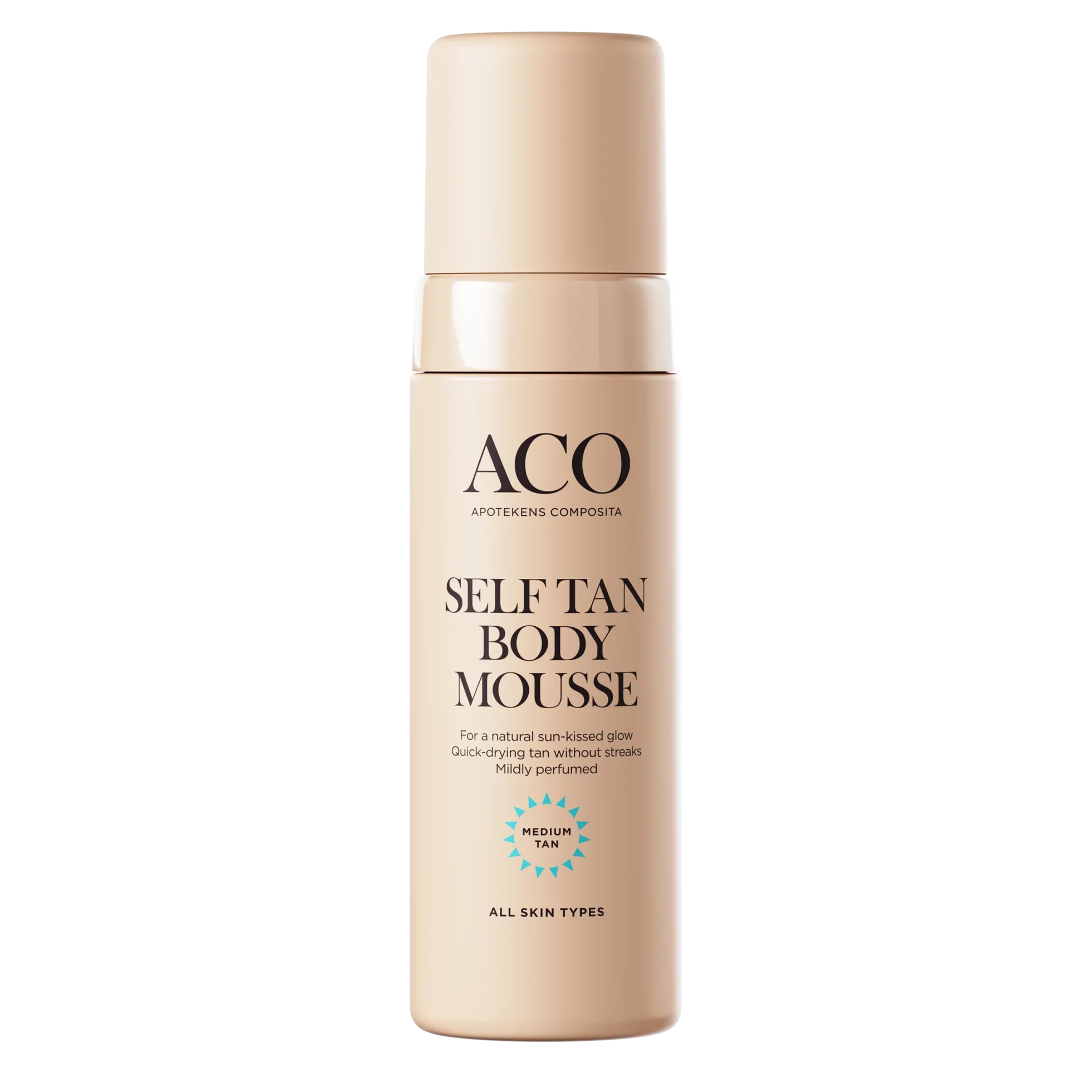 ACO Self Tan Body Mousse itseruskettava vaahto 150 ml
