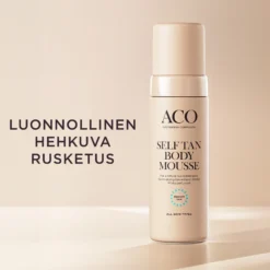ACO Self Tan Body Mousse itseruskettava vaahto 150 ml