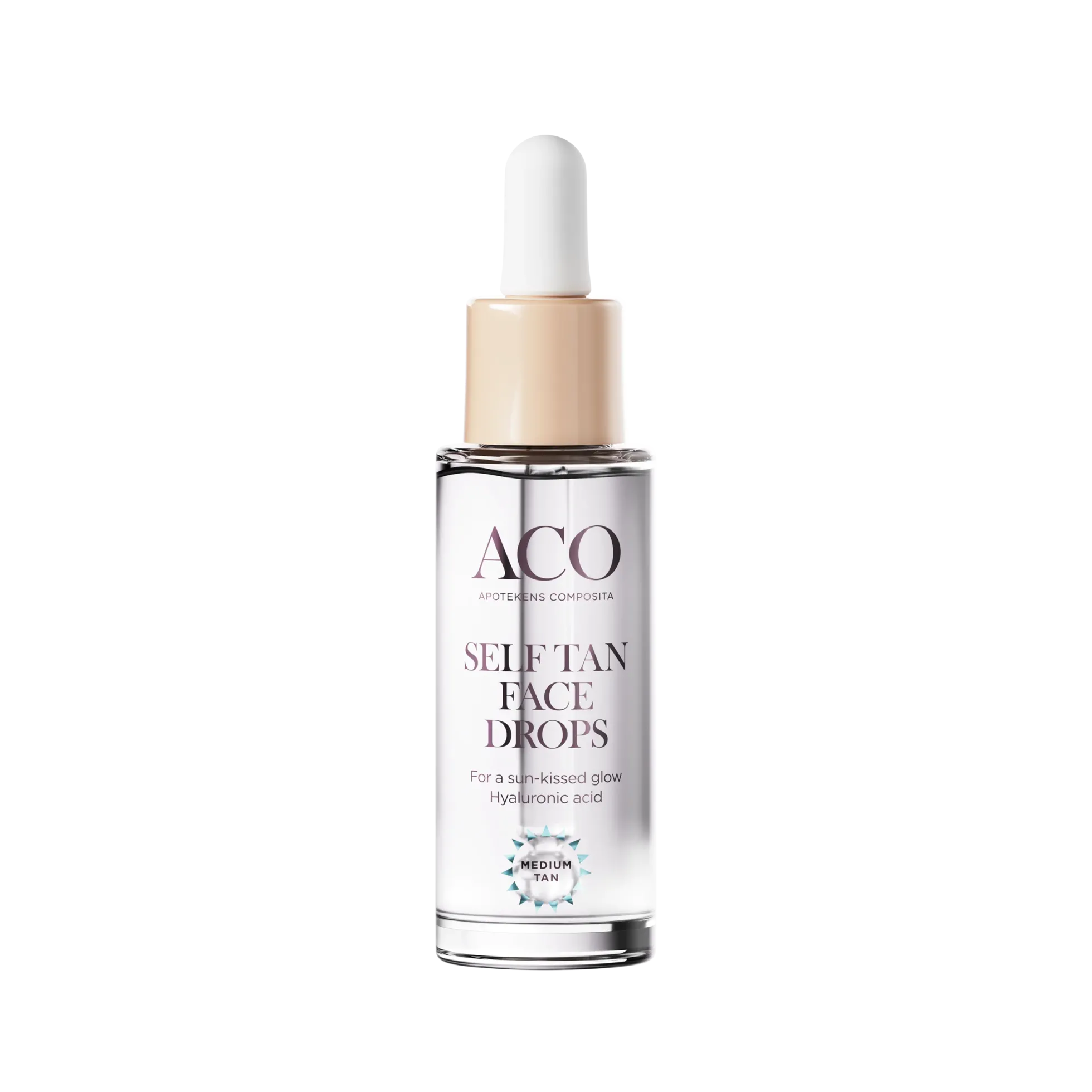 ACO Self Tan Face Drops itseruskettavat tipat kasvoille 30 ml