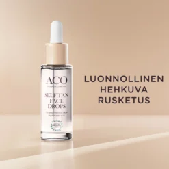 ACO Self Tan Face Drops itseruskettavat tipat kasvoille 30 ml