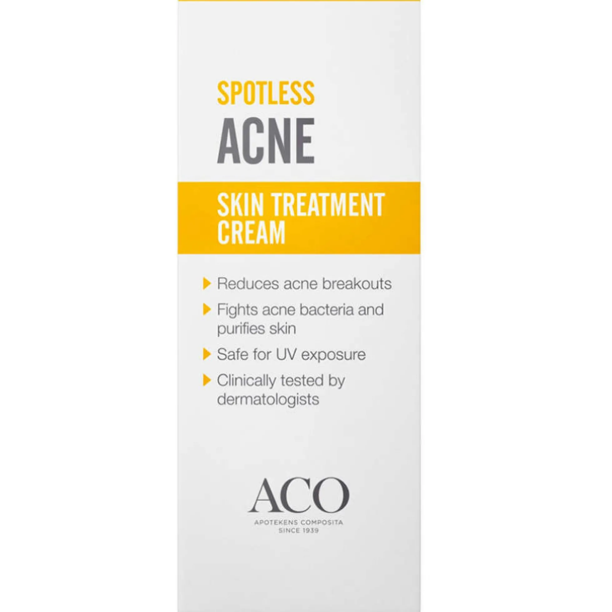 ACO Spotless Acne Skin Treatment Cream -hoitovoide
