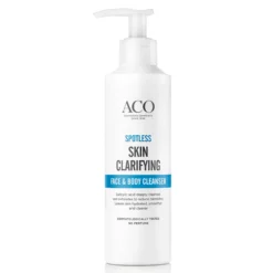 ACO Spotless Skin Clarifying Face & Body Cleanser syväpuhdistava pesuneste epäpuhtaalle iholle 200 ml