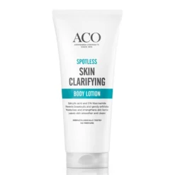 ACO Spotless Skin Clarifying Body Lotion kevyt vartalovoide epäpuhtaalle iholle 200 ml