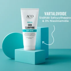 ACO Spotless Skin Clarifying Body Lotion kevyt vartalovoide epäpuhtaalle iholle 200 ml