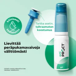 ActiProct geeli aerosoliannostelijalla 45 ml - Peräpukamien oireisiin