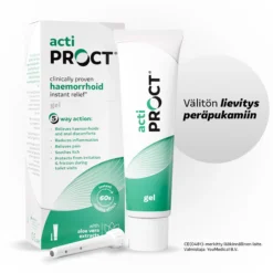 ActiProct geeli + asetin 30 g -Peräpukamien oireisiin