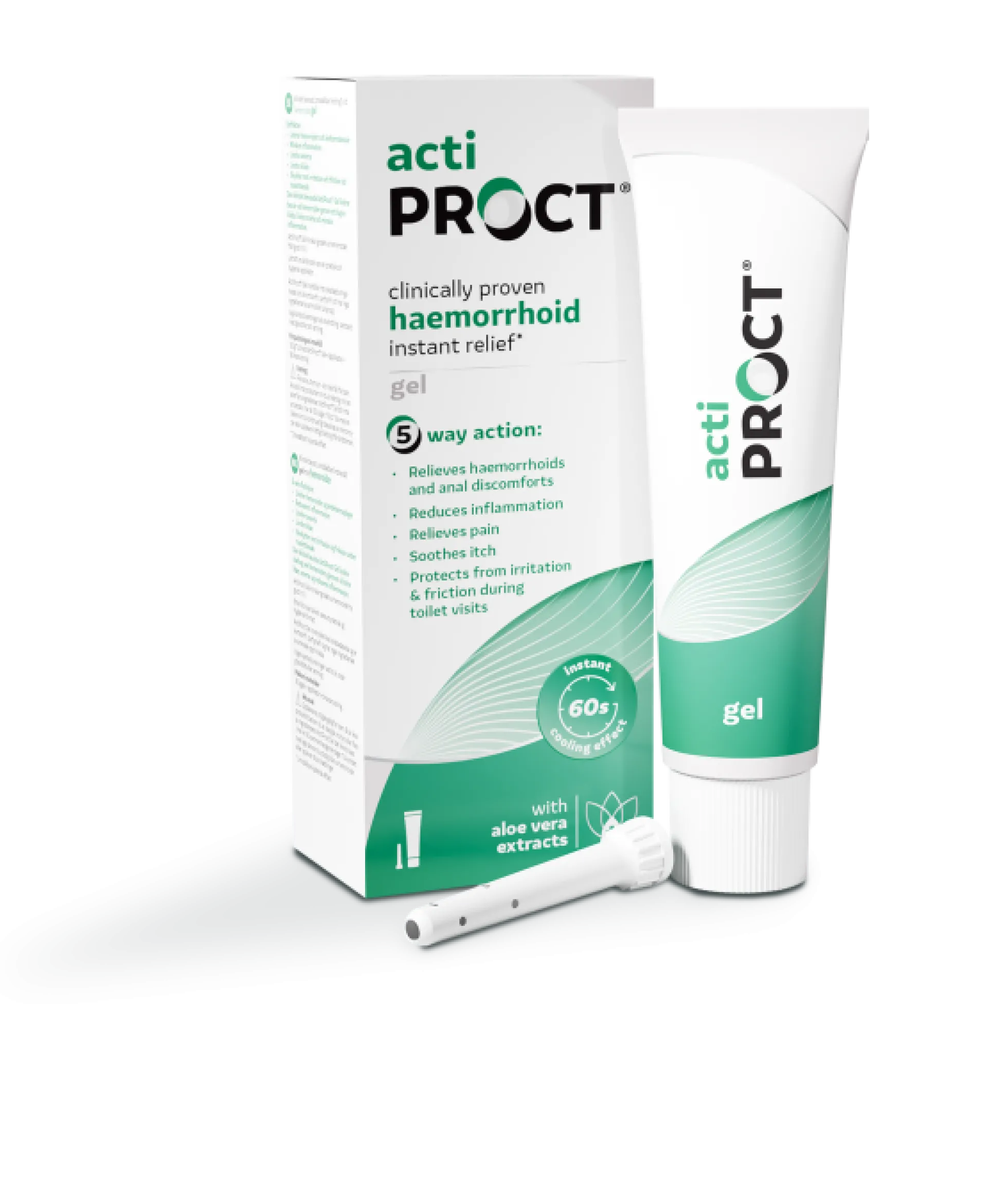 ActiProct geeli + asetin 30 g -Peräpukamien oireisiin