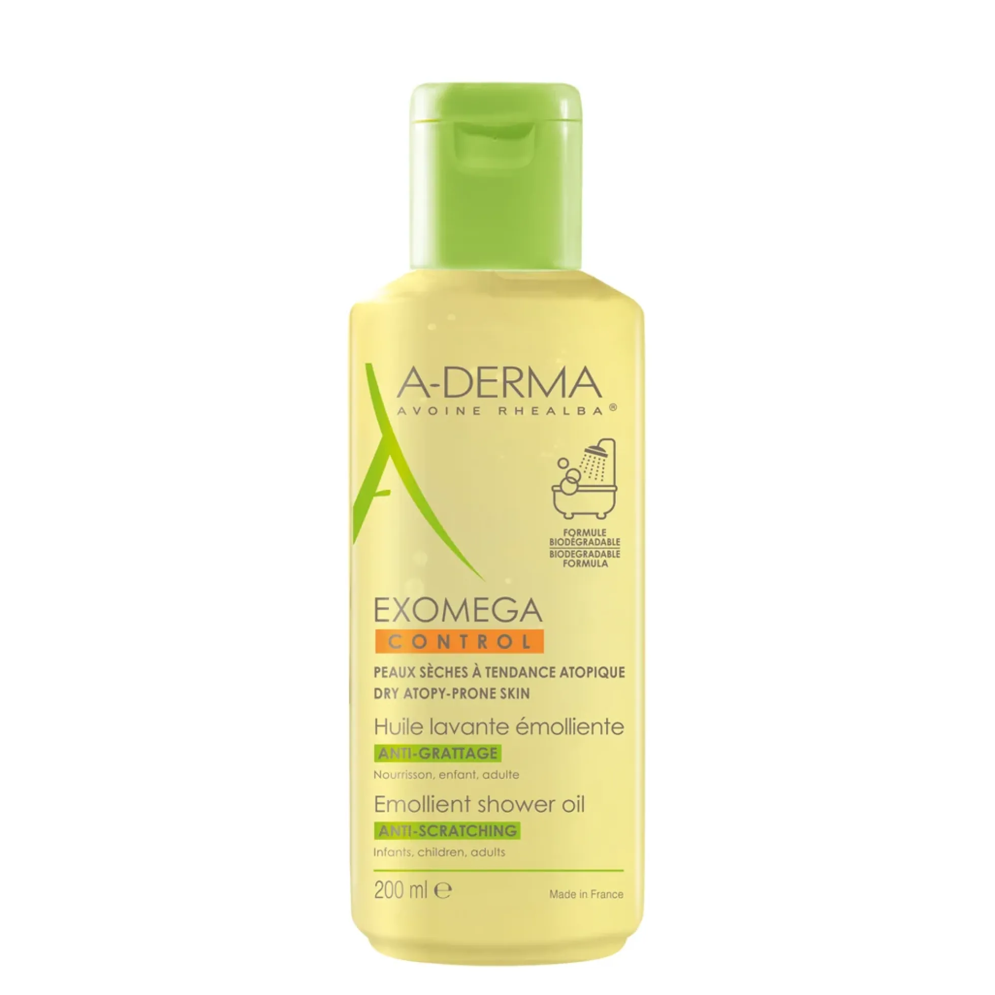 A-DERMA Exomega Control Shower oil